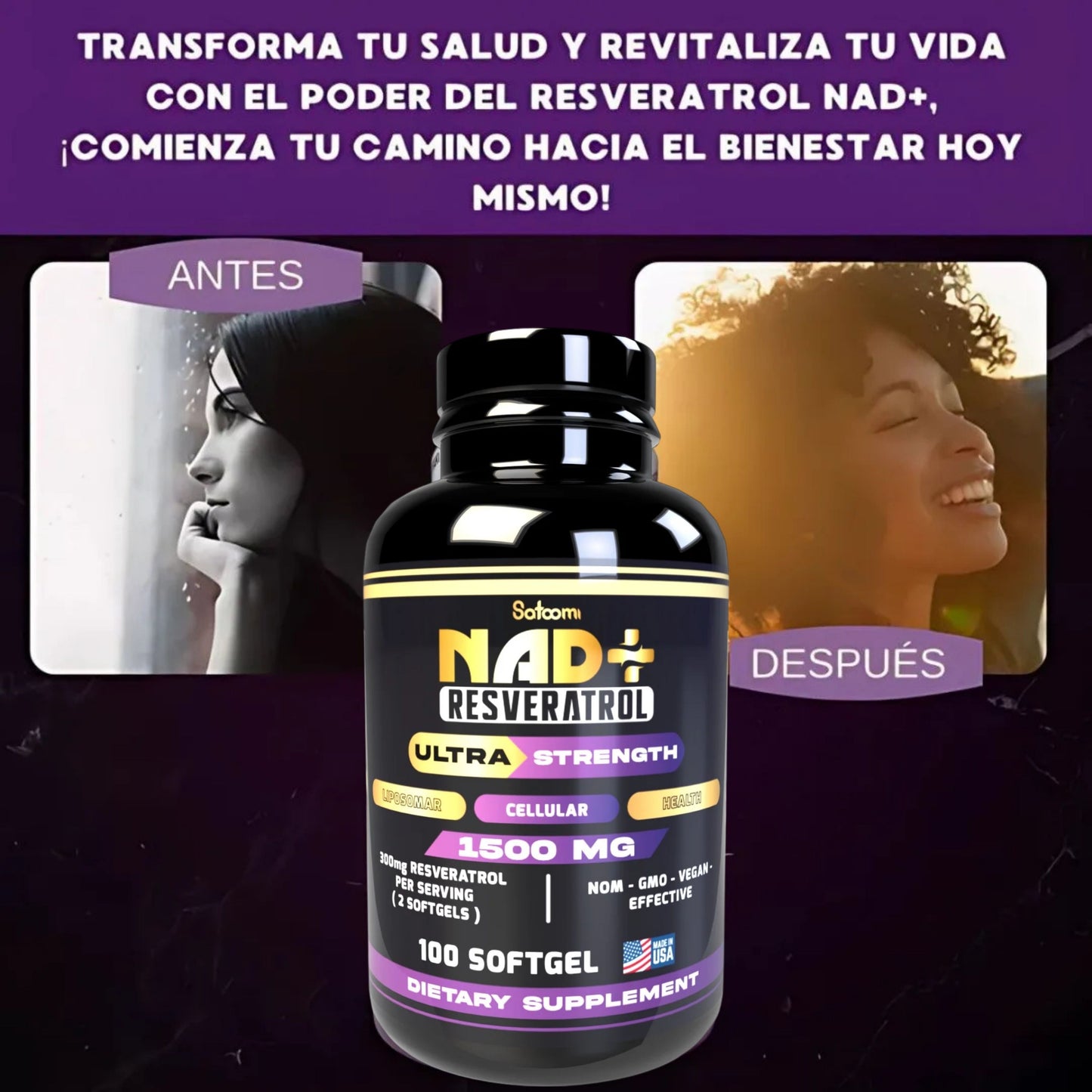 NAD + resveratrol mas obsequio