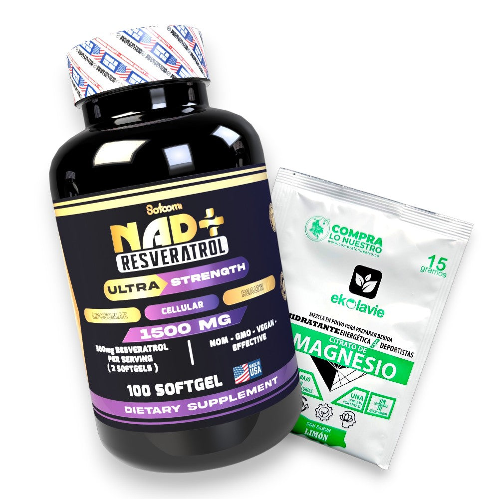 NAD + resveratrol mas obsequio